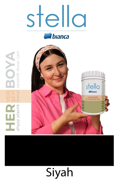 Bianca Stella Su Bazlı Saf Akrilik Boya 1lt ürün görseli 1