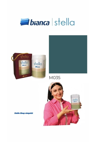 Bianca Stella Su Bazlı Saf Akrilik Boya 500ml - M035 ürün görseli 1