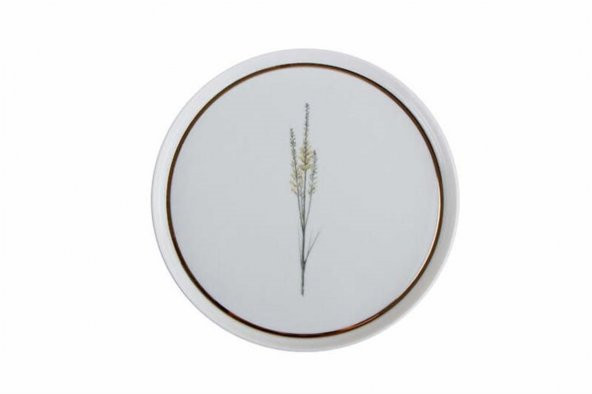 Porland Botanical Desen2 Düz Tabak 21cm 04ALM005042 ürün görseli 1