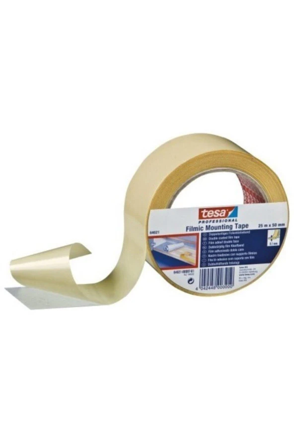Tesa Çift Taraflı Bant Filmik Şeffaf 25x12 ürün görseli 1