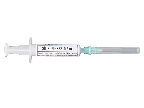 Omniwash Peristaltik Dozaj Pompası Silikonlu Gres 0.5 ml ürün görseli 1