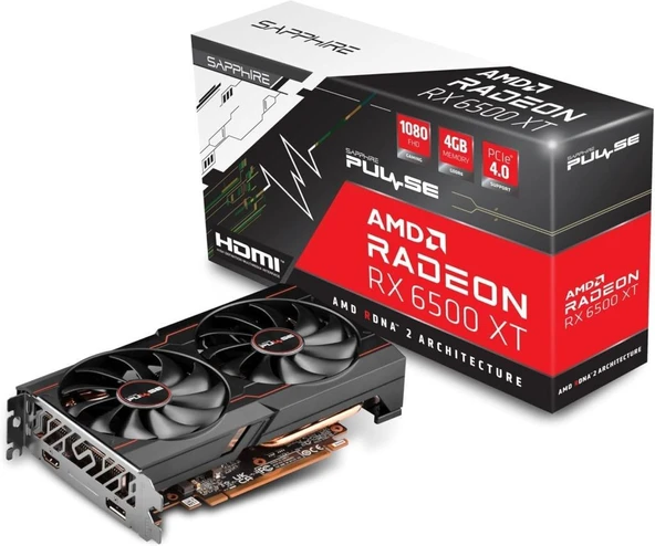 Sapphire Radeon RX 6500 XT Pulse 11314-01-20G 4GB