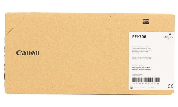 Tonersepeti Canon PFI-706C Mavi  Kartuş ürün görseli 1