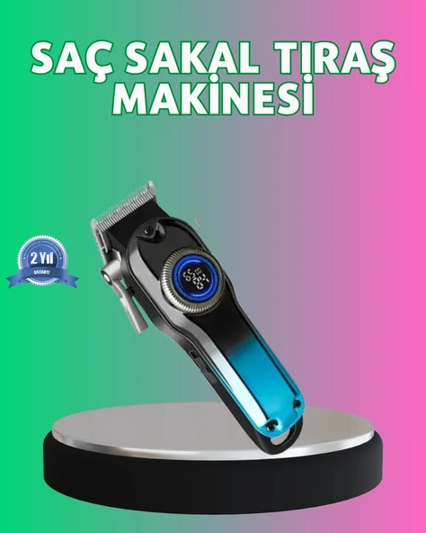 4 Limit Tarağı Ve Ayarlanabilir Kesim Uzunluğu Saç Makinesi ürün görseli 1