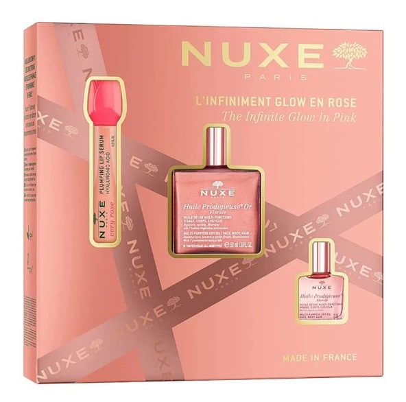 Nuxe XMAS The Infinitive Glow in Pink Sonsuz Pembe Seti ürün görseli 1