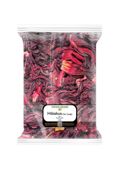Zencefil Organik Nar Çiçeği Bamya Çiçeği 500 Gr Medine Gülü Mekke Gülü Hibisküs Hibuskus Hibiskus ürün görseli 1