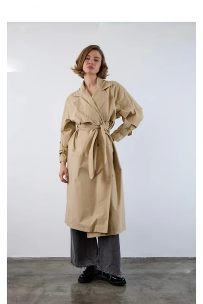 Fast Perry Oversize Trençkot ürün görseli 1