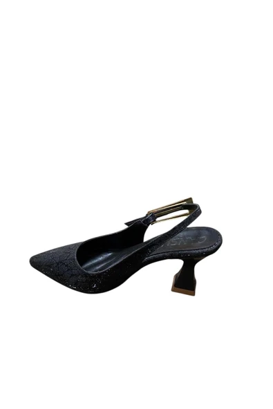 Kadın Arkası Açık Stiletto - Resim 5