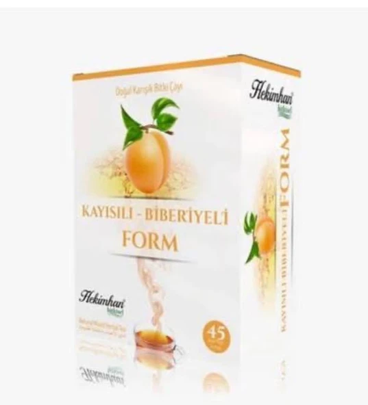 Hekimhan Kayısılı Biberiyeli Form Çay 45 Süzen Poşet ürün görseli 1