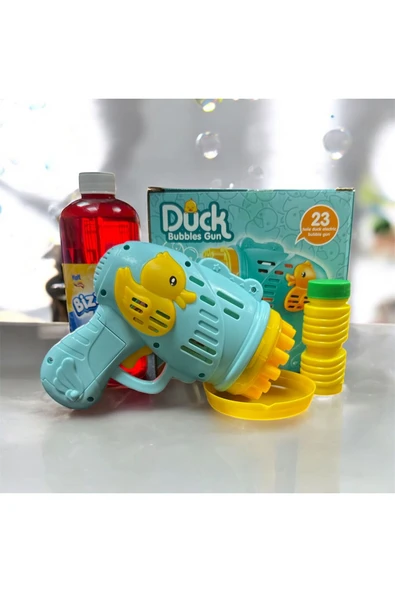 Pilli Köpük Baloncuk Tabancası Duck Eksta ürün görseli 1