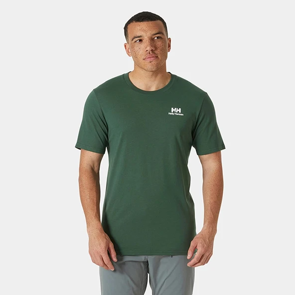 Helly Hansen Nord Graphic Erkek T-Shirt Yeşil ürün görseli 1