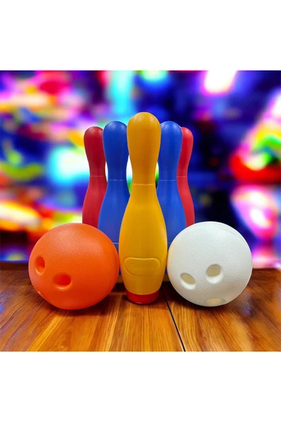 Mega XXL Bowling Oyun Seti 2Adet Top ve 6ADET Labut ürün görseli 1
