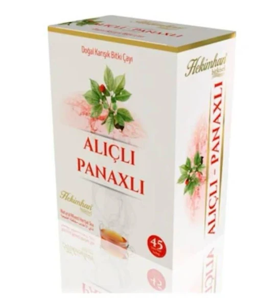 Hekimhan Alıçlı Panaxlı Çay 45 Süzen Poşet ürün görseli 1