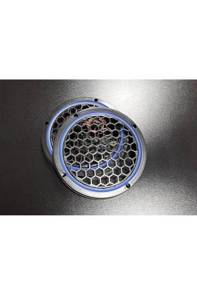 20cm Mavi Neon Işıklı Hoparlör Ve Midrange Kapağı 1Takım (2adet) Vidalanabilir ürün görseli 1