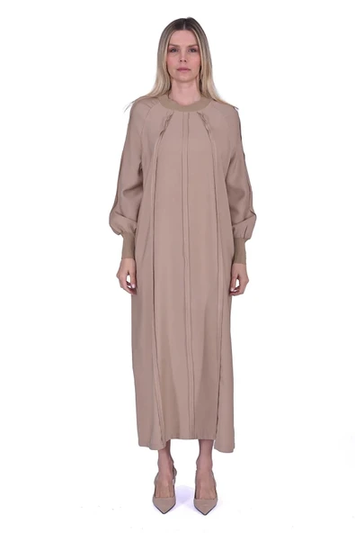 invee Bebe Biyeli Elbise CAMEL 6936 ürün görseli 1