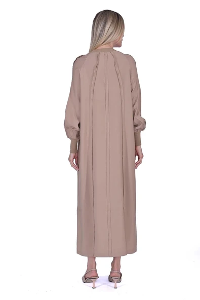 invee Bebe Biyeli Elbise CAMEL 6936 - Resim 2