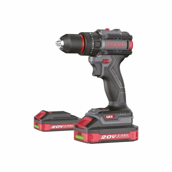 Grogh Grogh Akülü Darbeli Matkap 20V-2Ah Grx2022-2 Bmc ürün görseli 1