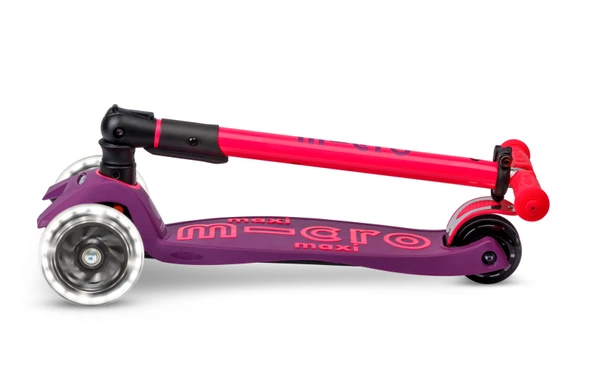 Micro Maxi Deluxe Foldable Neon LED Ultra Pink Pembe S - Resim 3