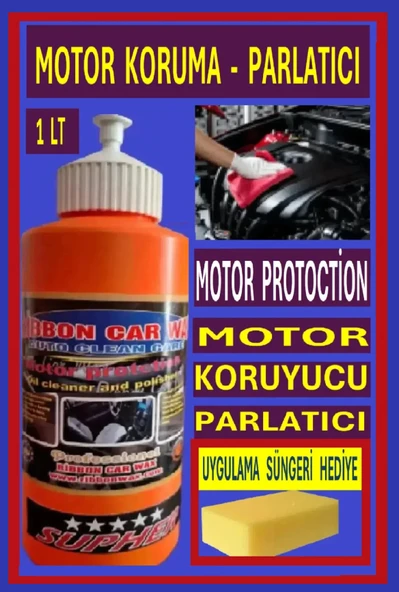 MOTOR PROTCTİON ( MOTOR PARLATMA - KORUMA CİLASI) 1 LT ürün görseli 1