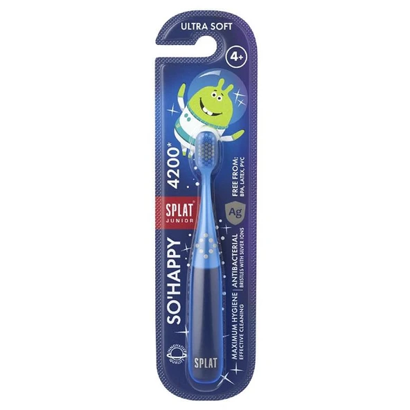 Splat Diş Fırçası So Happy Junior Çocuk Yumuşak 4+ Yaş ürün görseli 1