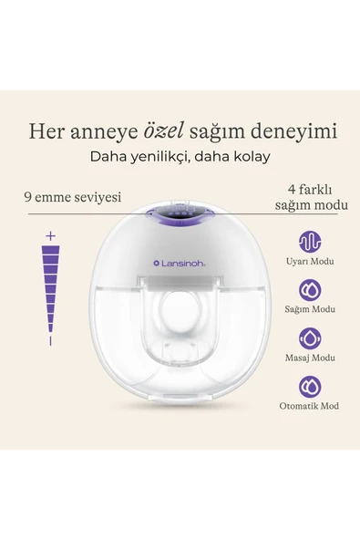 Giyilebilir Tekli Göğüs Pompası - Resim 6