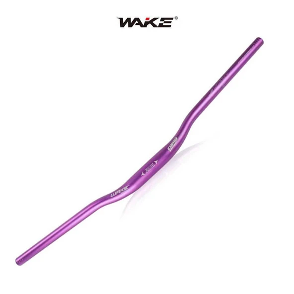 WAKE ALUMİNYUM RENKLİ GİDON 780MM 31,8MM MTB LOW RİSE - Mor ürün görseli 1