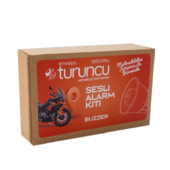 Turuncu Sesli Alarm Buzzer - Resim 2