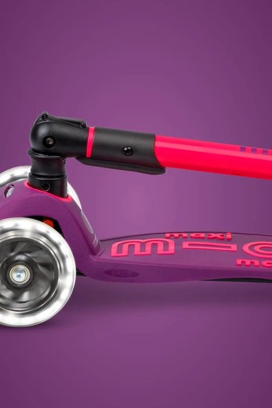 Micro Maxi Deluxe Foldable Neon LED Ultra Pink Pembe S - Resim 9