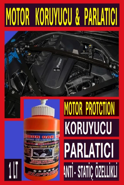 MOTOR PROTCTİON ( MOTOR PARLATMA - KORUMA CİLASI) 1 LT - Resim 5