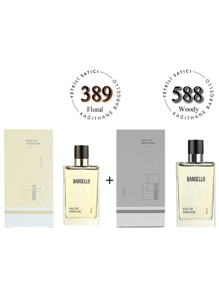389 + 588 Kadın / Erkek Parfüm Edp Floral / Woody - Mnms389588 ürün görseli 1