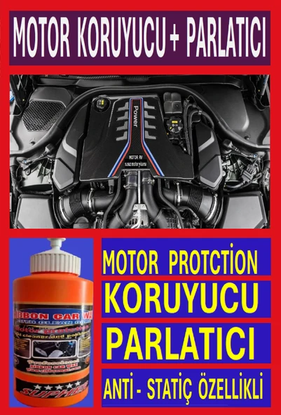MOTOR PROTCTİON ( MOTOR PARLATMA - KORUMA CİLASI) 1 LT - Resim 4