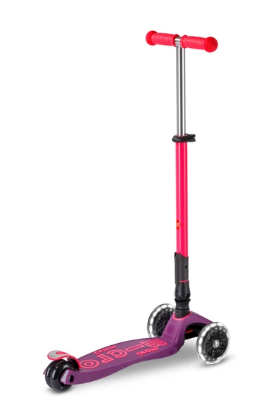 Micro Maxi Deluxe Foldable Neon LED Ultra Pink Pembe S - Resim 2