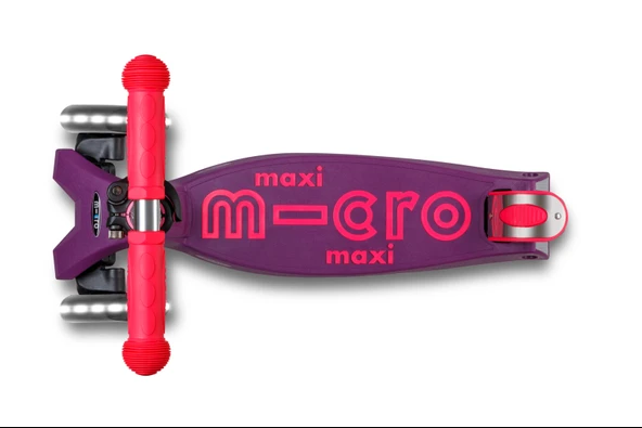 Micro Maxi Deluxe Foldable Neon LED Ultra Pink Pembe S - Resim 4