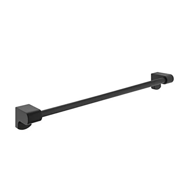 VitrA Base A4407036 700 Uzun Havluluk, Siyah ürün görseli 1