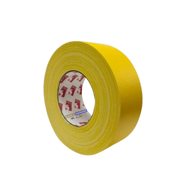 Scapa 3101 Gaffer Kamera Bandı Tamir Bandı 50mmx50mt Sarı ürün görseli 1
