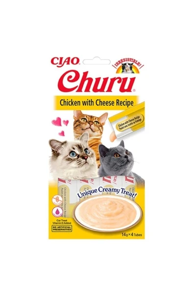 Churu Kedi Puding 14g*4 Tavuklu Ve Peynirli ürün görseli 1