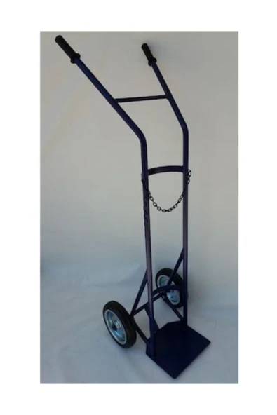 Tüp Taşıma Arabası Tekli 50lt ürün görseli 1