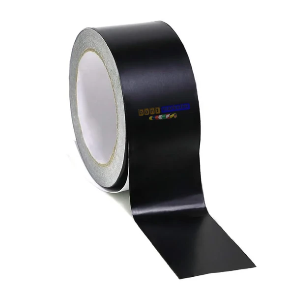 Mat Siyah Alüminyum Folyo Bant 50mm x 25mt ürün görseli 1