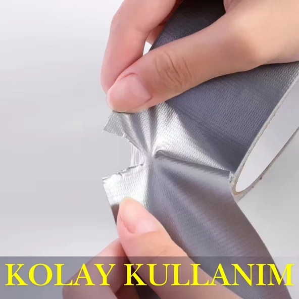 Çok Amaçlı Tamir Bandı Duck Tape Kanal Bandı "48 Mm X 25 Mt" Gri ürün görseli 1