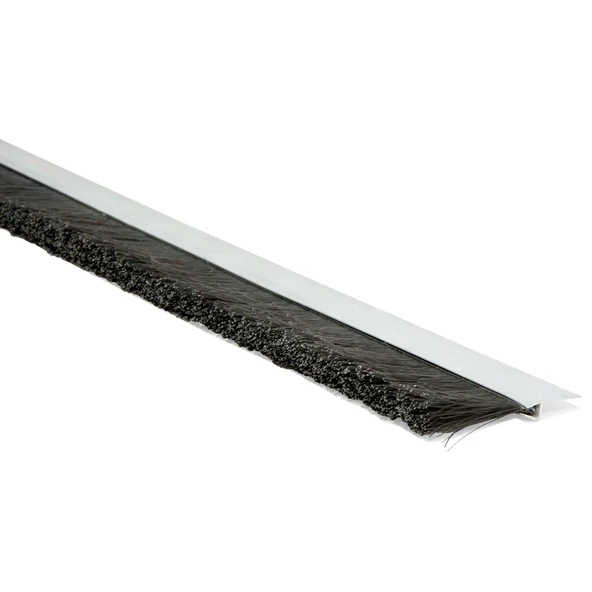 Kapı Altı Fırça Alüminyum 100 Cm H Tipi 3cm Kıl Boyu ürün görseli 1