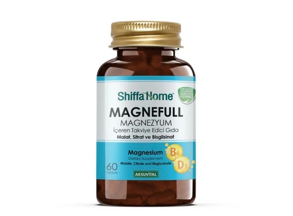 Shiffa Home Magnefull Magnezyum 60 Tablet ürün görseli 1