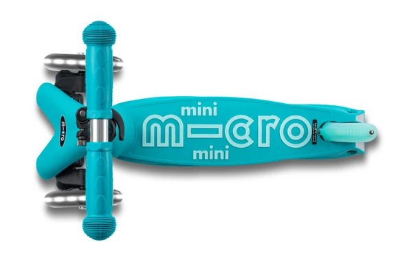 Mini Micro Deluxe Foldable LED Aqua Turkuaz S ürün görseli 1