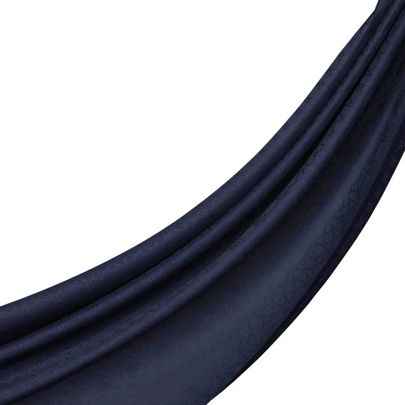 7634 İPEKEVİ MONOGRAM ŞAL - Resim 2