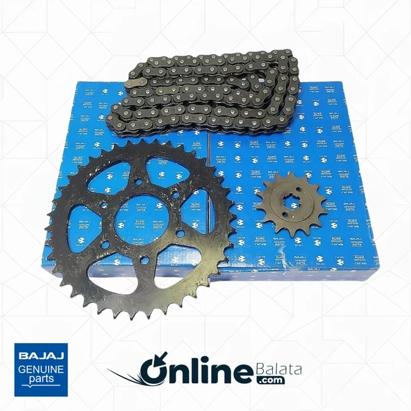 Bajaj Pulsar NS200 RS200 Zincir Dişli Set 36JL0009 OBBJ005 ürün görseli 1