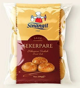 SİNANGİL SADE ŞEKERPARE 230GR ürün görseli 1