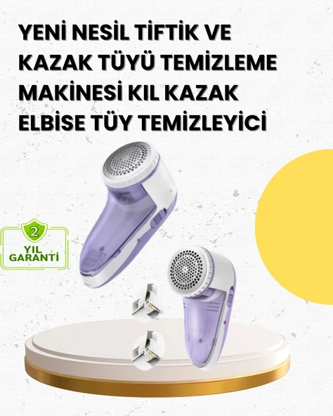 Tiftik Ve Tüy Toplama Cihazı – 200ml Hazne, Kompakt Boyut ürün görseli 1