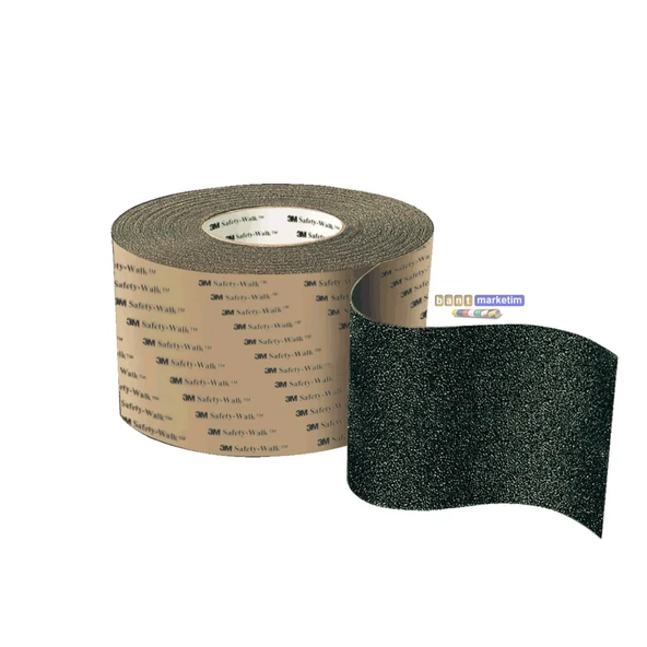 3M Safety Walk 610 Merdiven Kaydırmaz Kaymaz Bant 50mm x 6mt Siyah ürün görseli 1