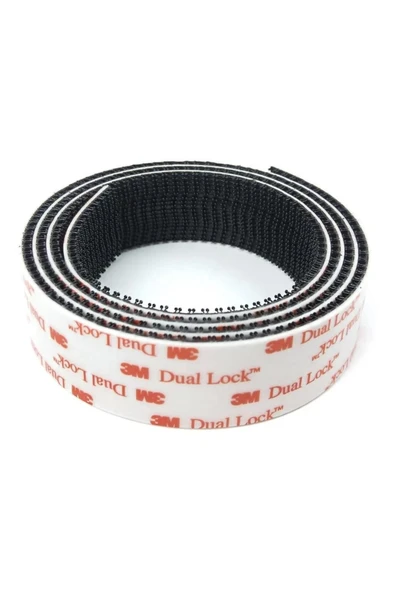 3M Sj3550 25mm x 1mt Siyah Dual Lock Cırt Bant ürün görseli 1