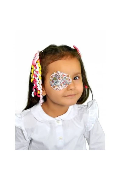 Happy Eyes Çocuk Göz Kapama Bandı 100 Lük Kutu ürün görseli 1
