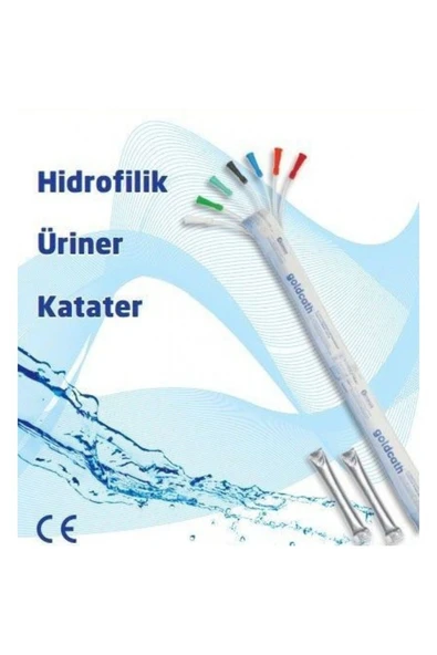 Tak Hidrofilik Kendinden Kayganlaşan Sonda Deliksiz No:12-40cm - 30 Adet ürün görseli 1